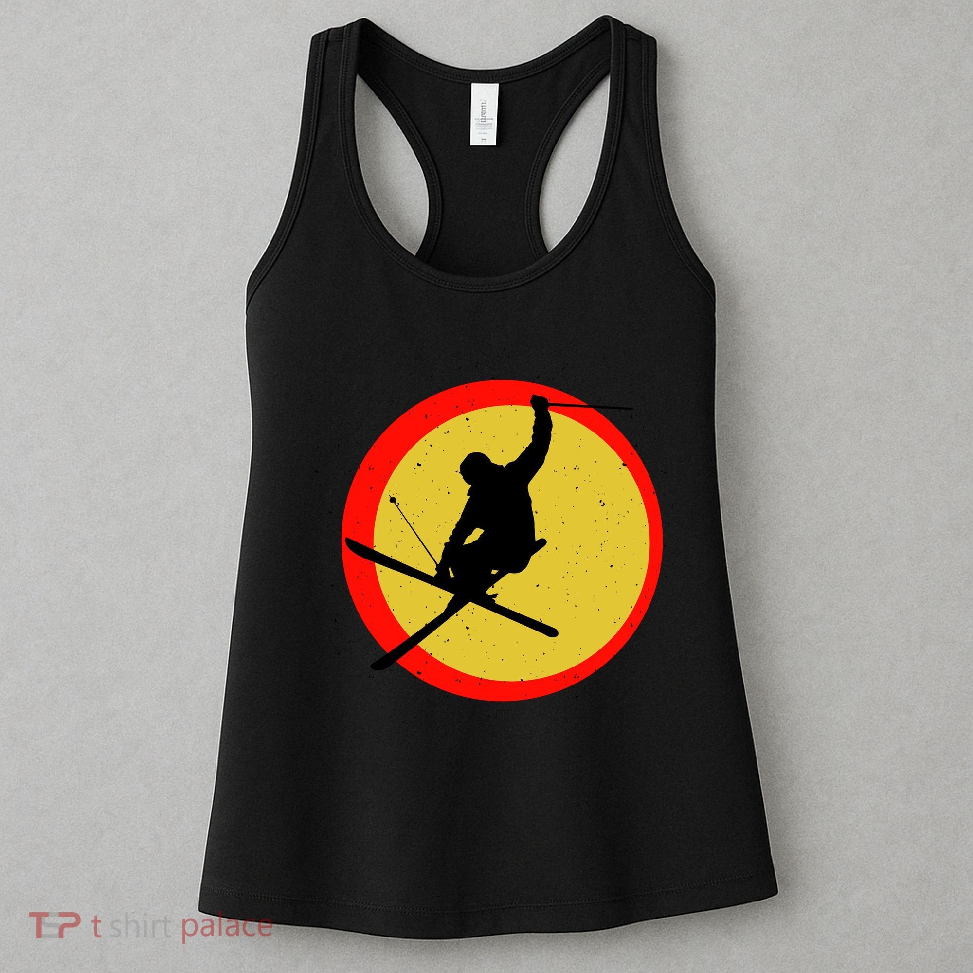 Retro Skiing Logo Women's Tank Top