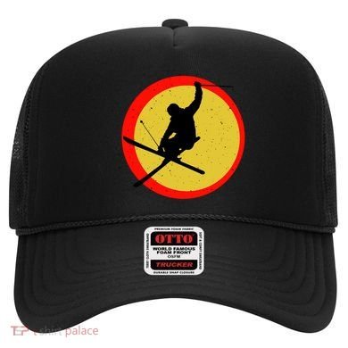 Retro Skiing Logo Hat