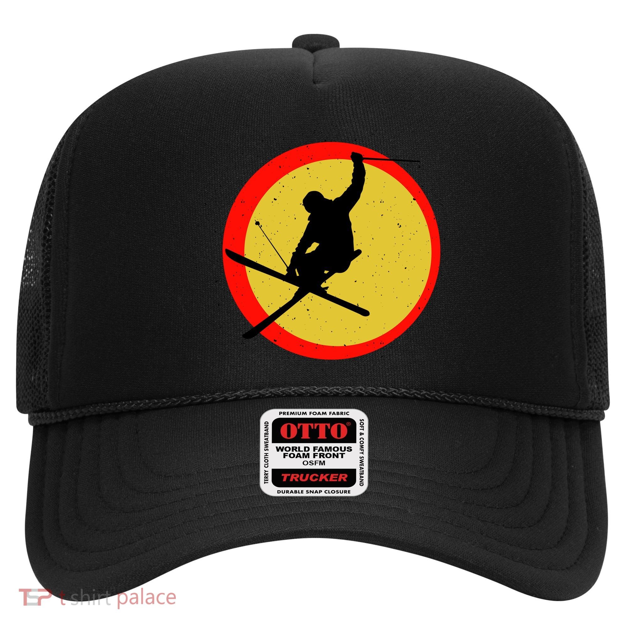 Retro Skiing Logo Hat