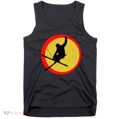 Retro Skiing Logo Tank Top