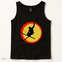 Retro Skiing Logo Tank Top thumb 2