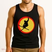 Retro Skiing Logo Tank Top thumb 3