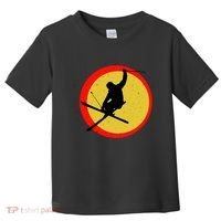 Retro Skiing Logo Toddler T-Shirt thumb 0
