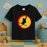 Retro Skiing Logo Toddler T-Shirt thumb 3