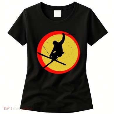 Retro Skiing Logo Women's T-Shirt