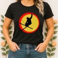 Retro Skiing Logo Women's T-Shirt thumb 2