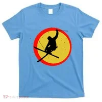 Retro Skiing Logo T-Shirt thumb 0