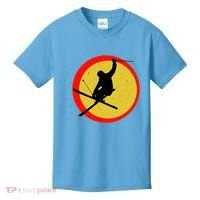 Retro Skiing Logo Kids T-Shirt thumb 0