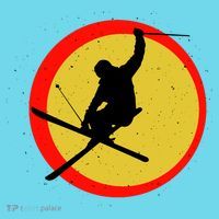 Retro Skiing Logo Kids T-Shirt thumb 4