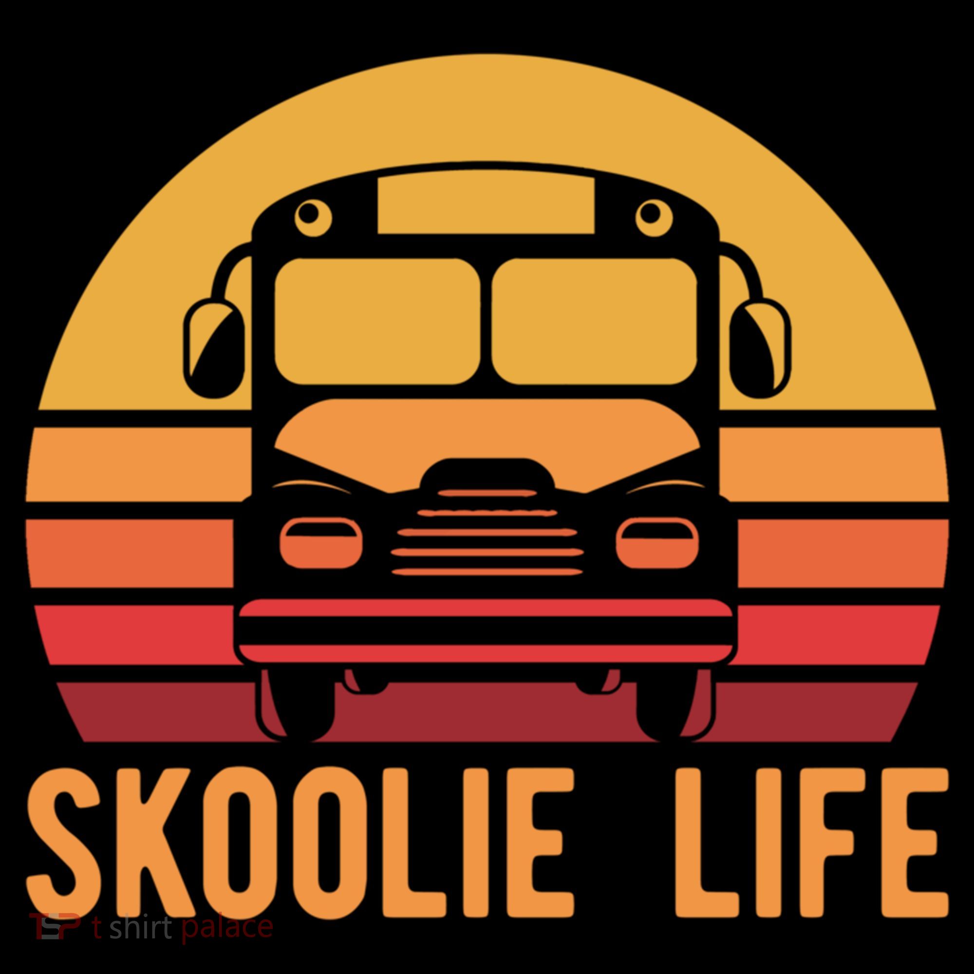 Retro Skoolie Life Converted School Bus Home Lifestyle Funny Gift Coffee Mug