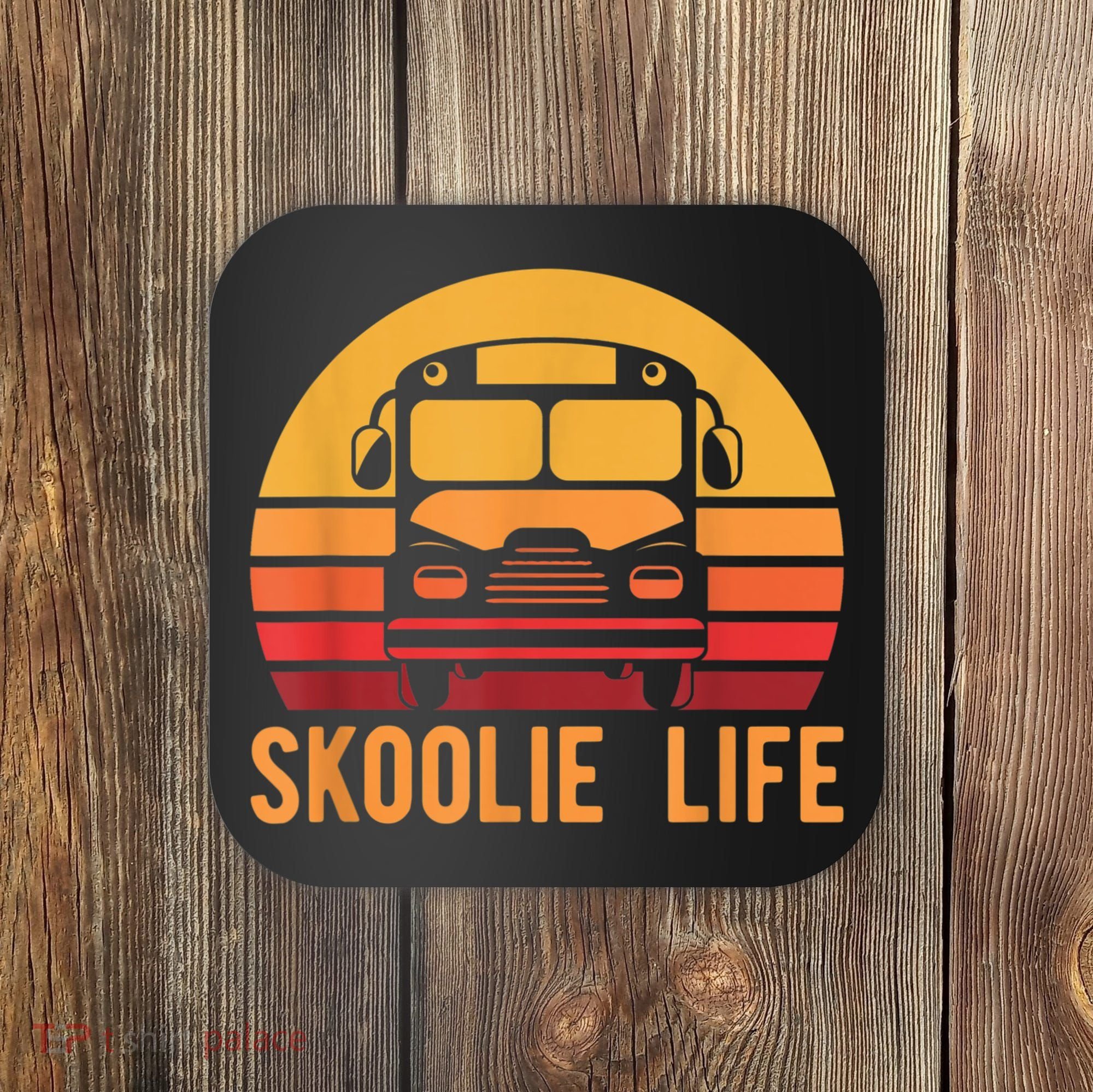 Retro Skoolie Life Converted School Bus Home Lifestyle Coaster