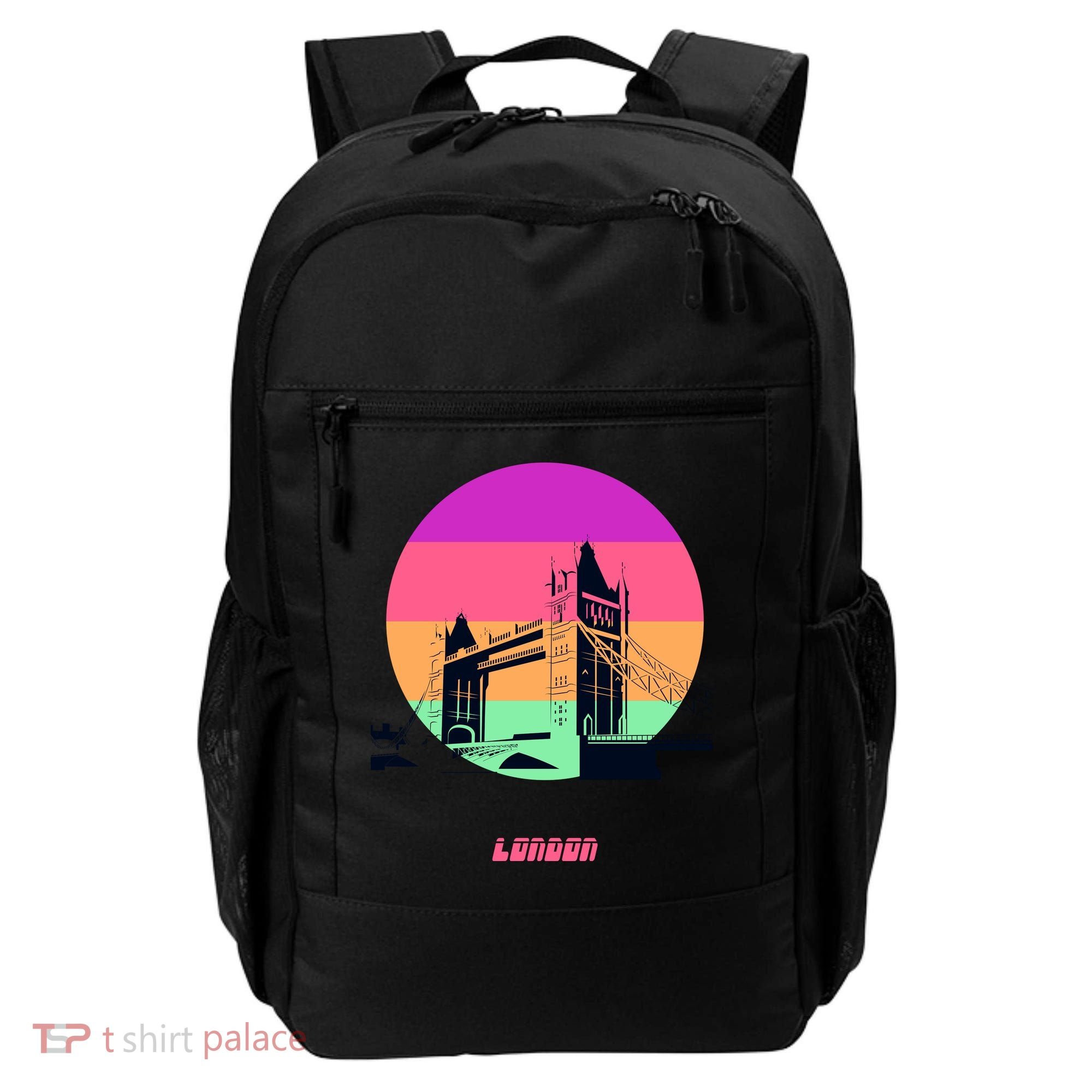 Retro Sun London Bridge Backpack