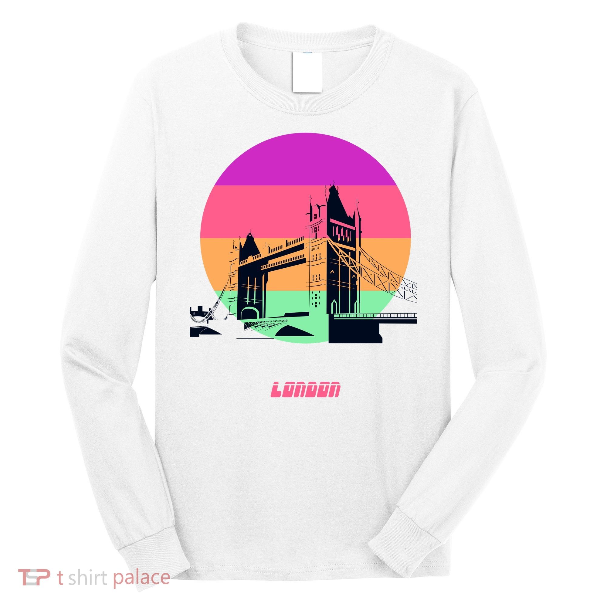 Retro Sun London Bridge Long Sleeve Shirt
