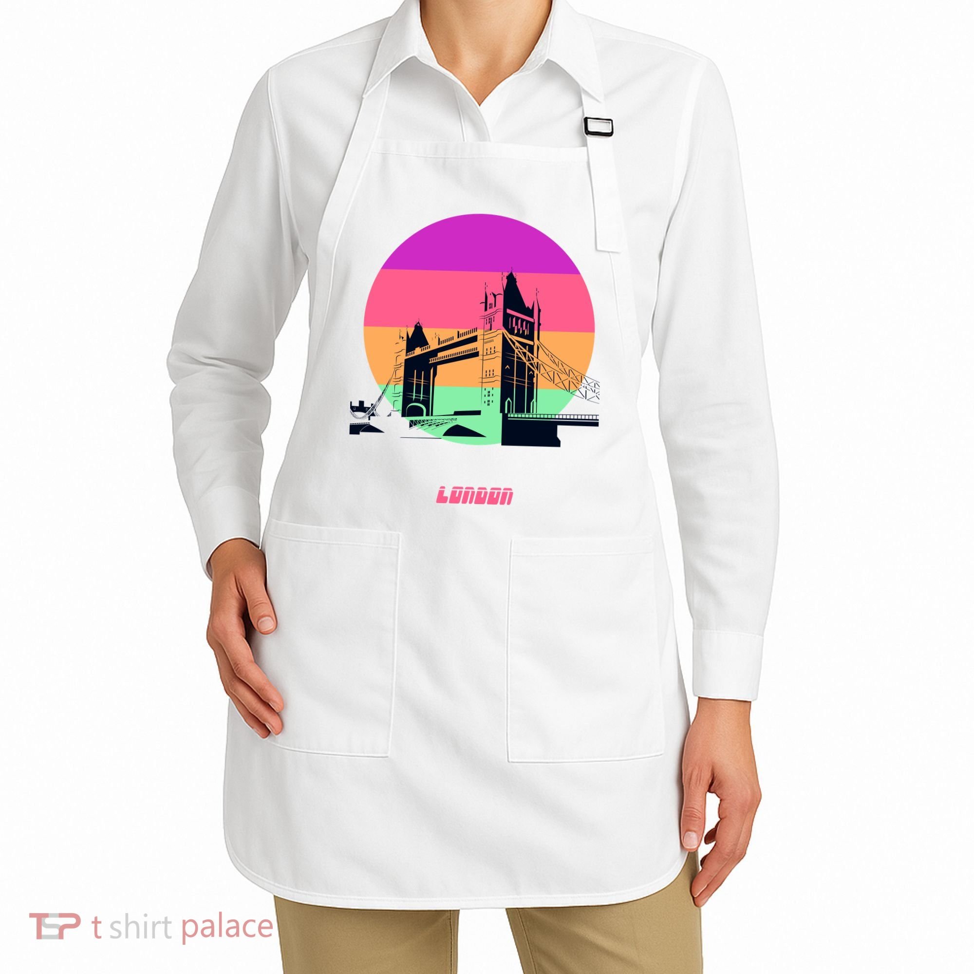 Retro Sun London Bridge Apron