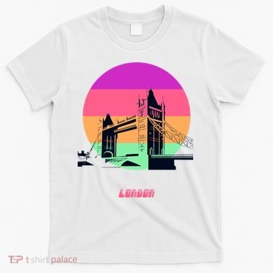 Retro Sun London Bridge T-Shirt