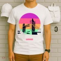 Retro Sun London Bridge T-Shirt thumb 6