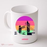 Retro Sun London Bridge Coffee Mug thumb 0