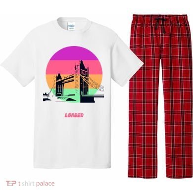 Retro Sun London Bridge Pajama Set