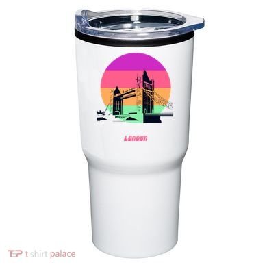Retro Sun London Bridge Tumbler
