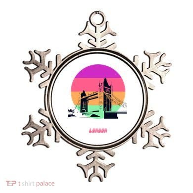 Retro Sun London Bridge Ornament