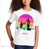 Retro Sun London Bridge Kids T-Shirt thumb 2