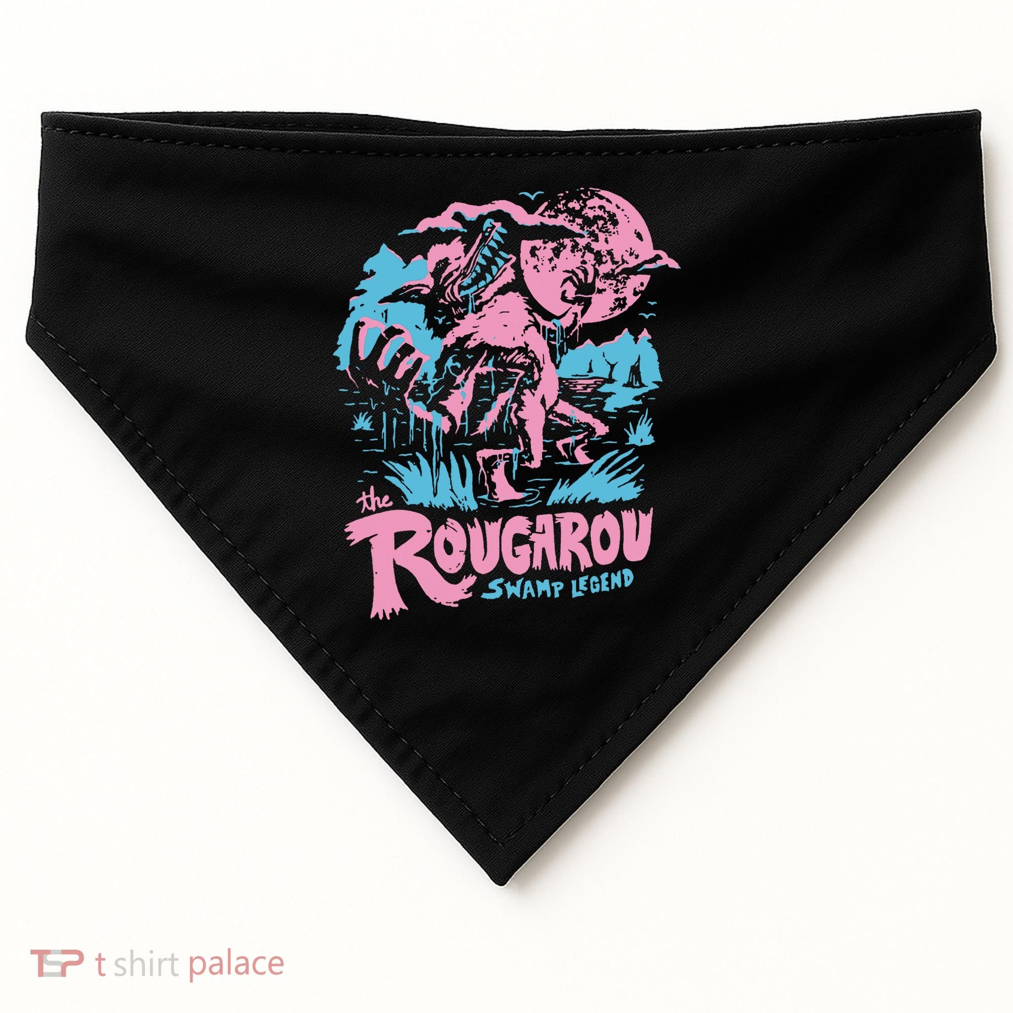 Rougarou Swamp Monster Loop Garu USA-Made Doggie Bandana
