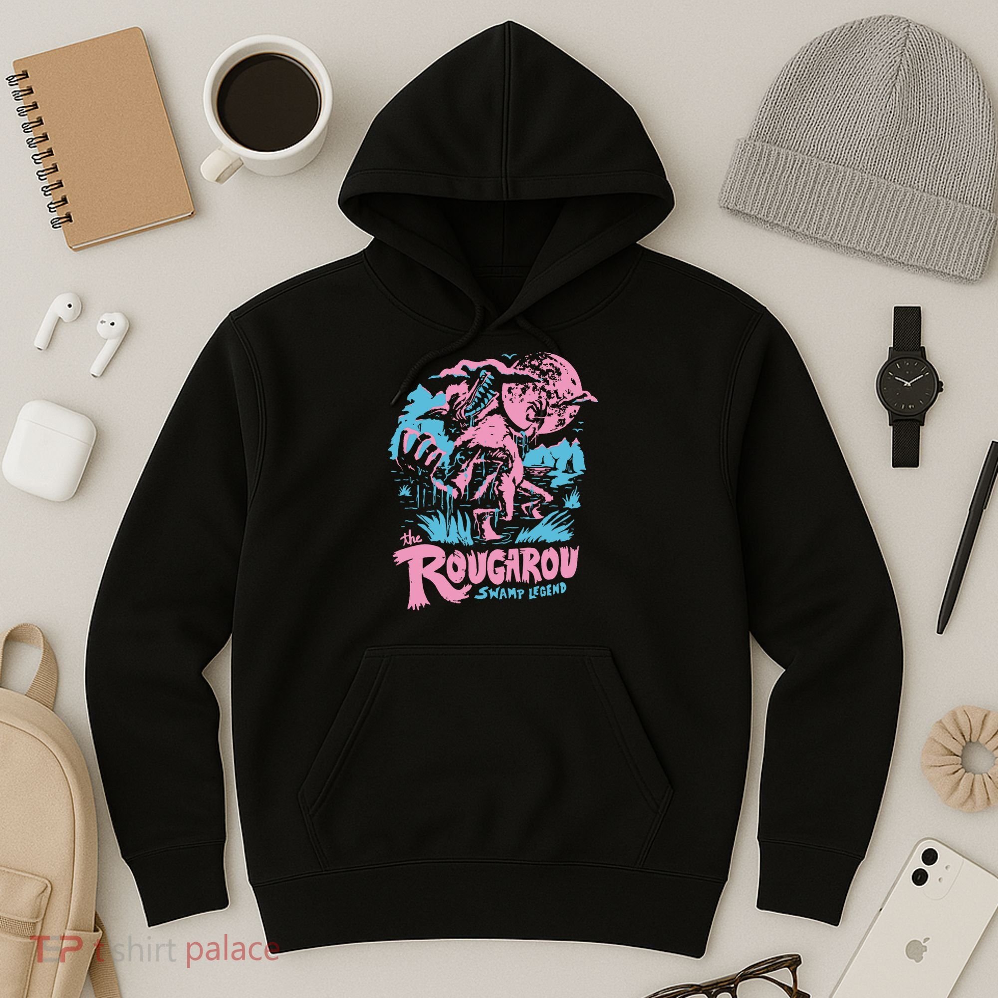 Rougarou Swamp Monster Loop Garu Hoodie