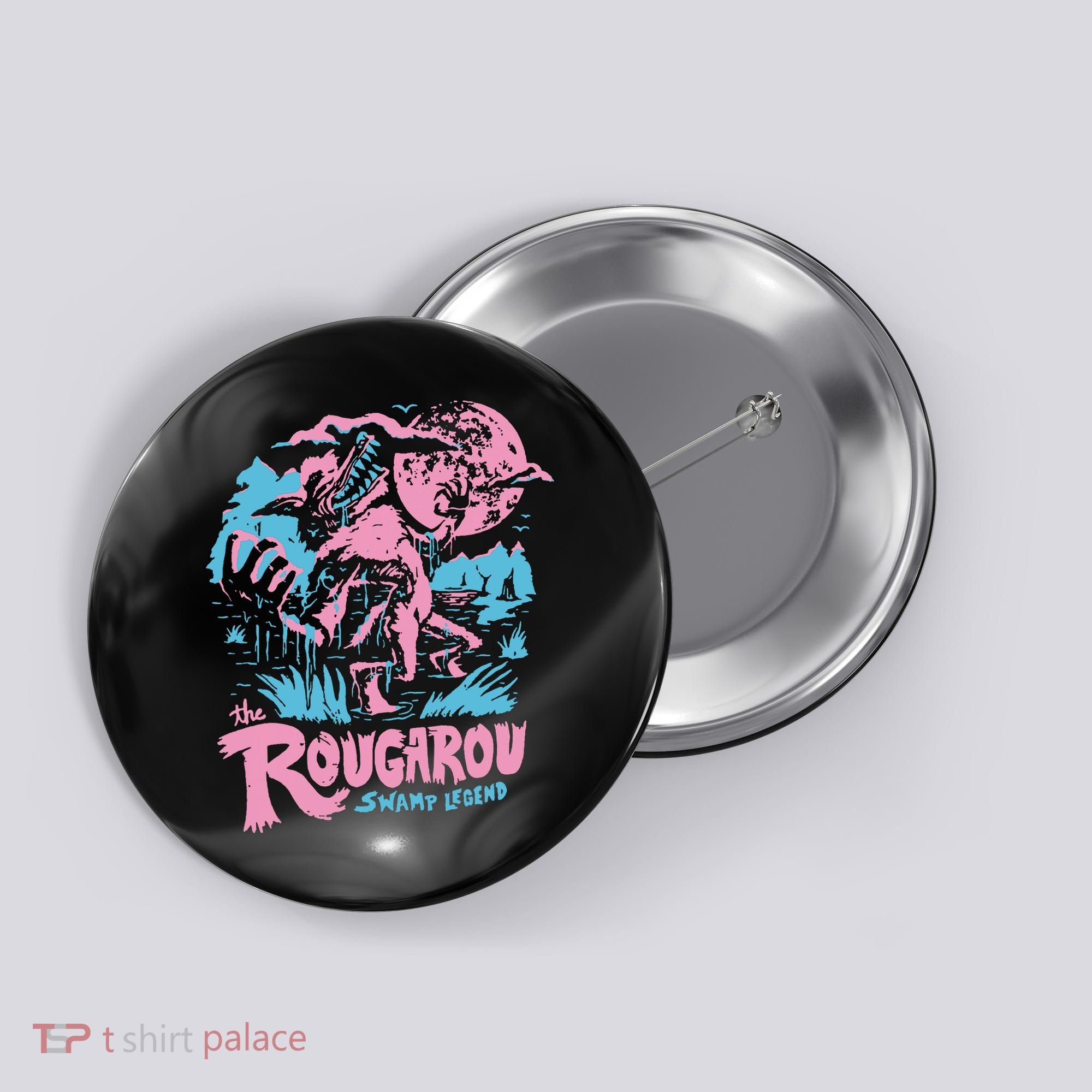 Rougarou Swamp Monster Loop Garu Button