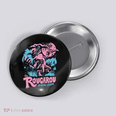 Rougarou Swamp Monster Loop Garu Button
