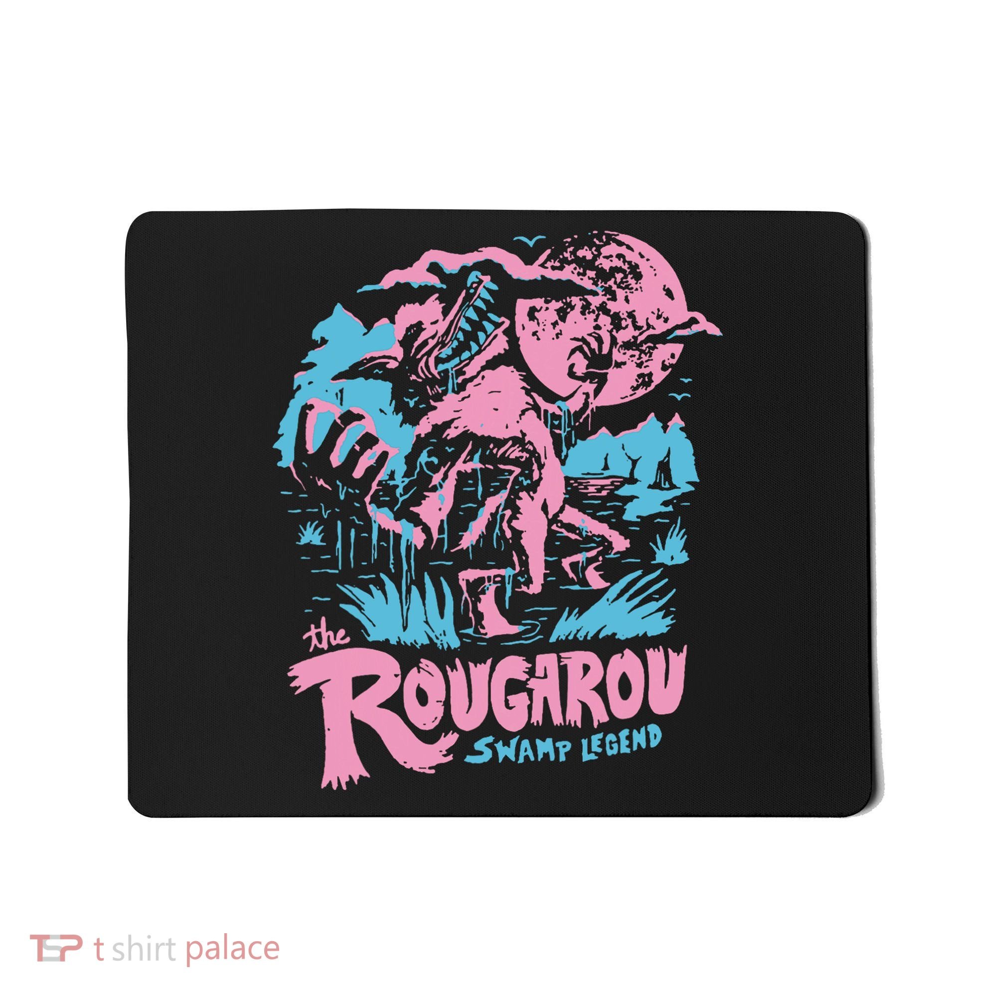 Rougarou Swamp Monster Loop Garu Mousepad