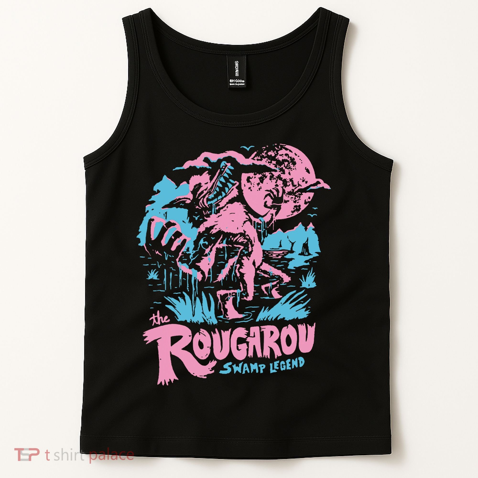Rougarou Swamp Monster Loop Garu Tank Top