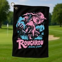 Rougarou Swamp Monster Loop Garu Golf Towel thumb 1