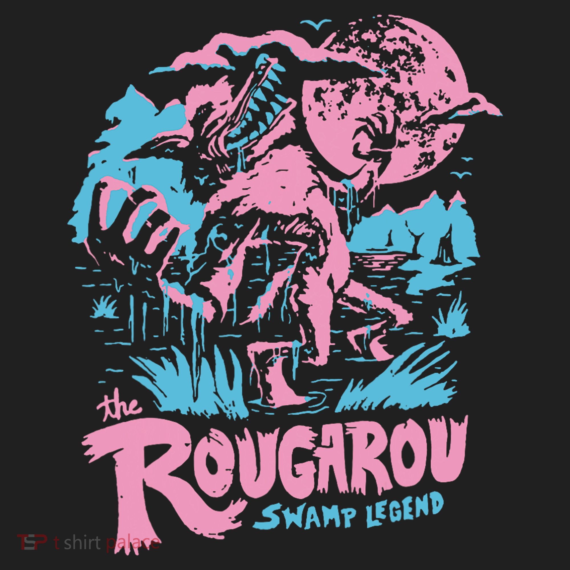 Rougarou Swamp Monster Loop Garu Golf Towel