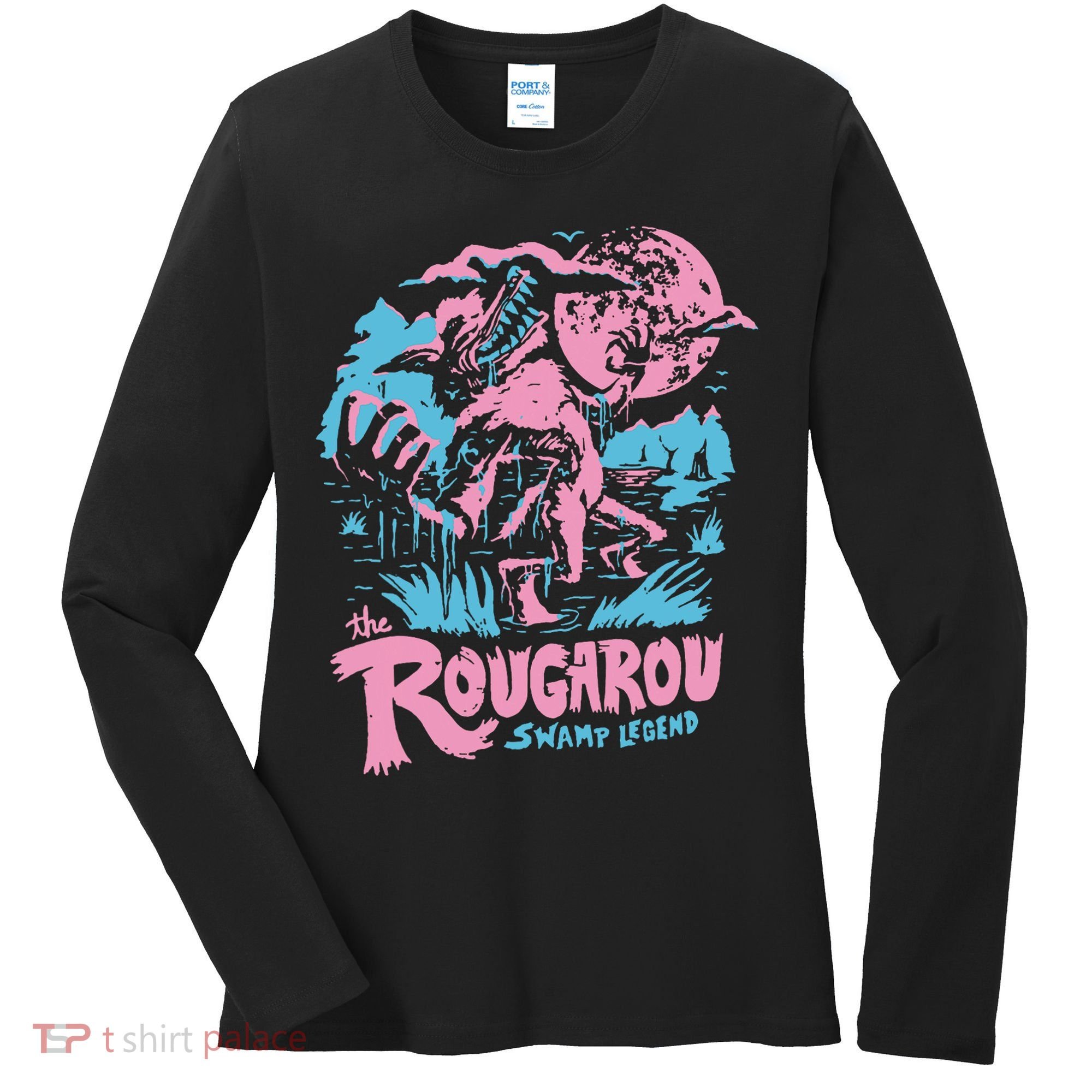 Rougarou Swamp Monster Loop Garu Women's Long Sleeve Shirt