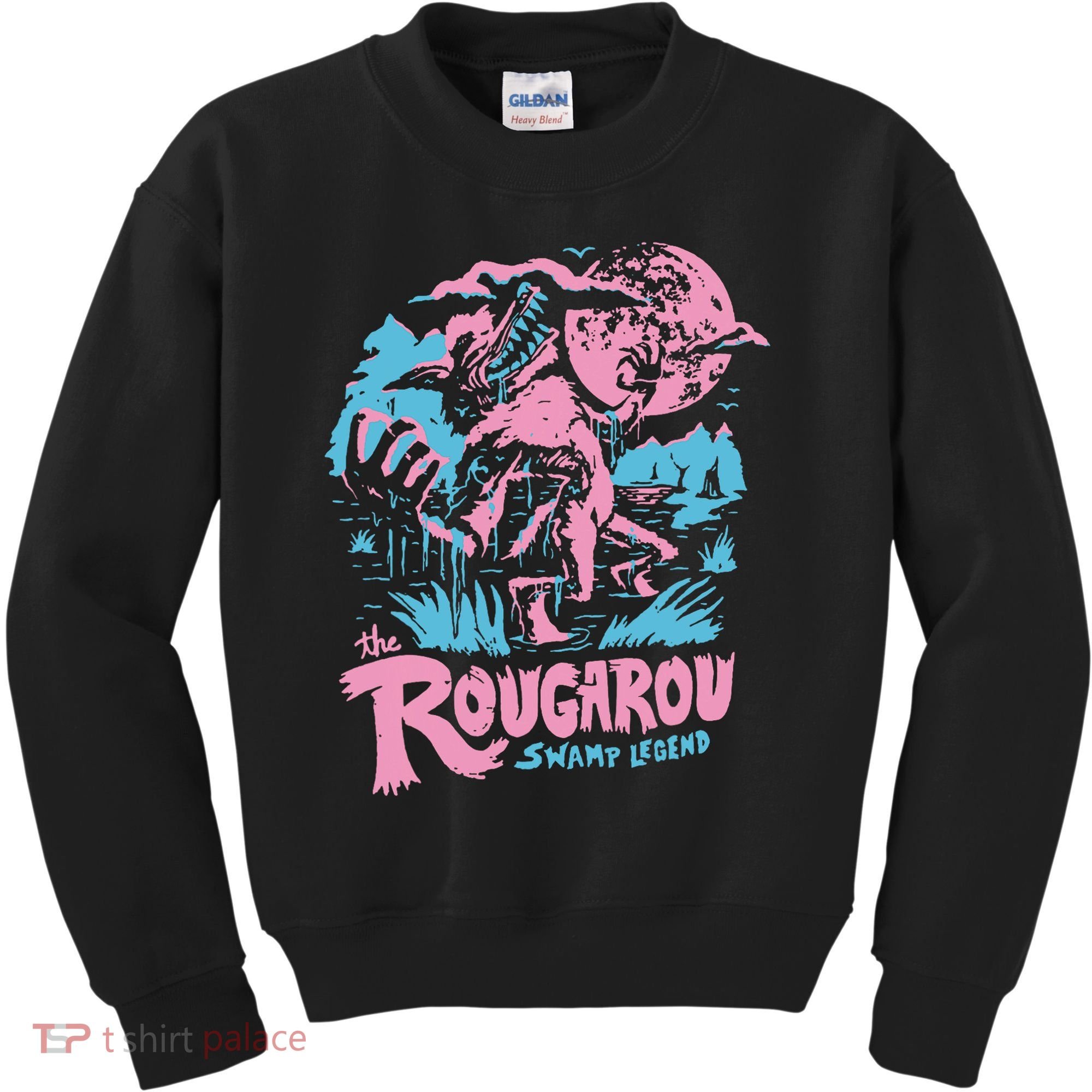 Rougarou Swamp Monster Loop Garu Kids Sweatshirt