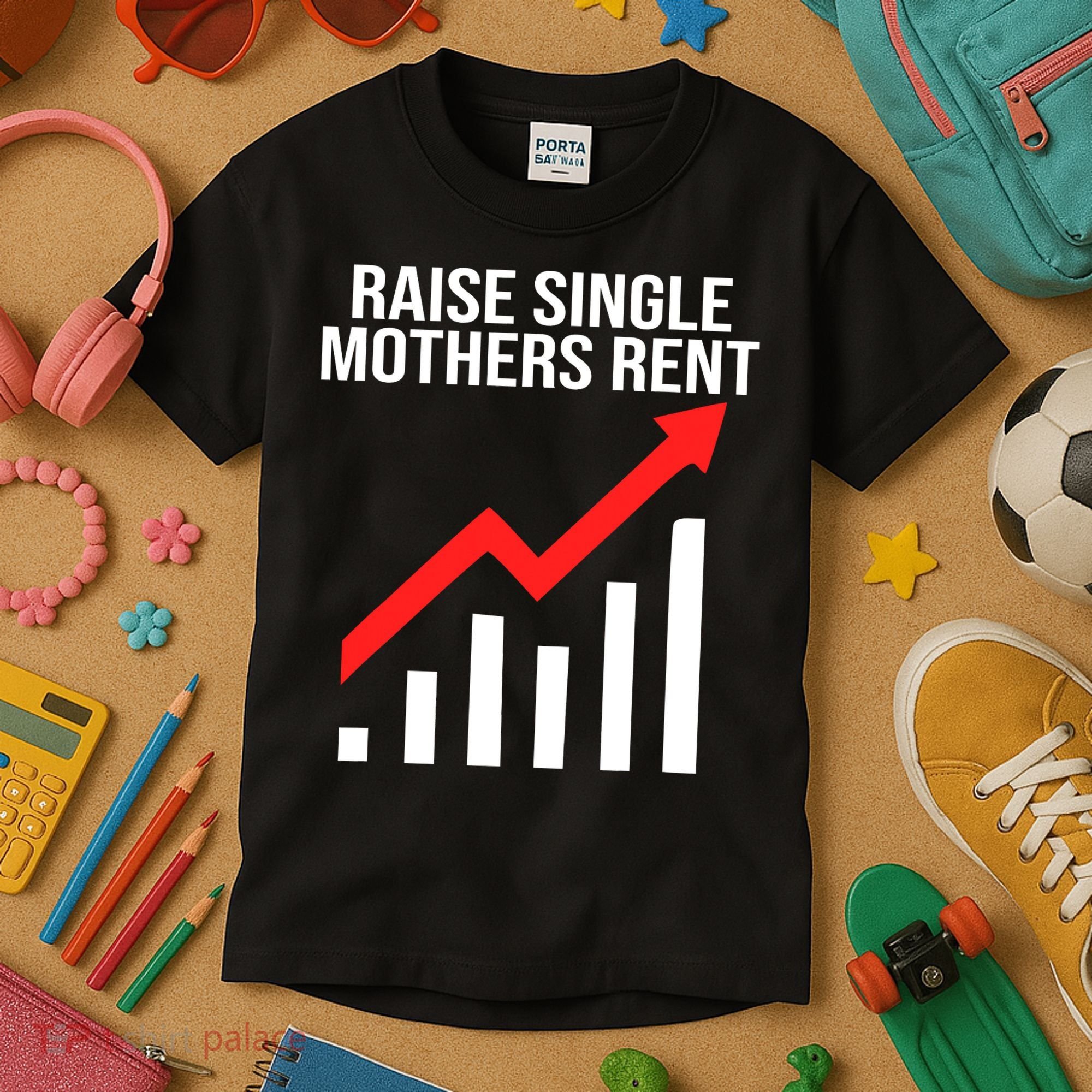 Raise single mothers rent Kids T-Shirt