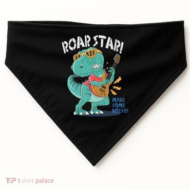 Roar Star Make Some Noise Cute USA-Made Doggie Bandana