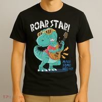 Roar Star Make Some Noise Cute T-Shirt thumb 3
