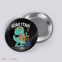 Roar Star Make Some Noise Cute Button thumb 0