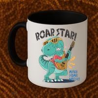 Roar Star Make Some Noise Cute Coffee Mug thumb 2