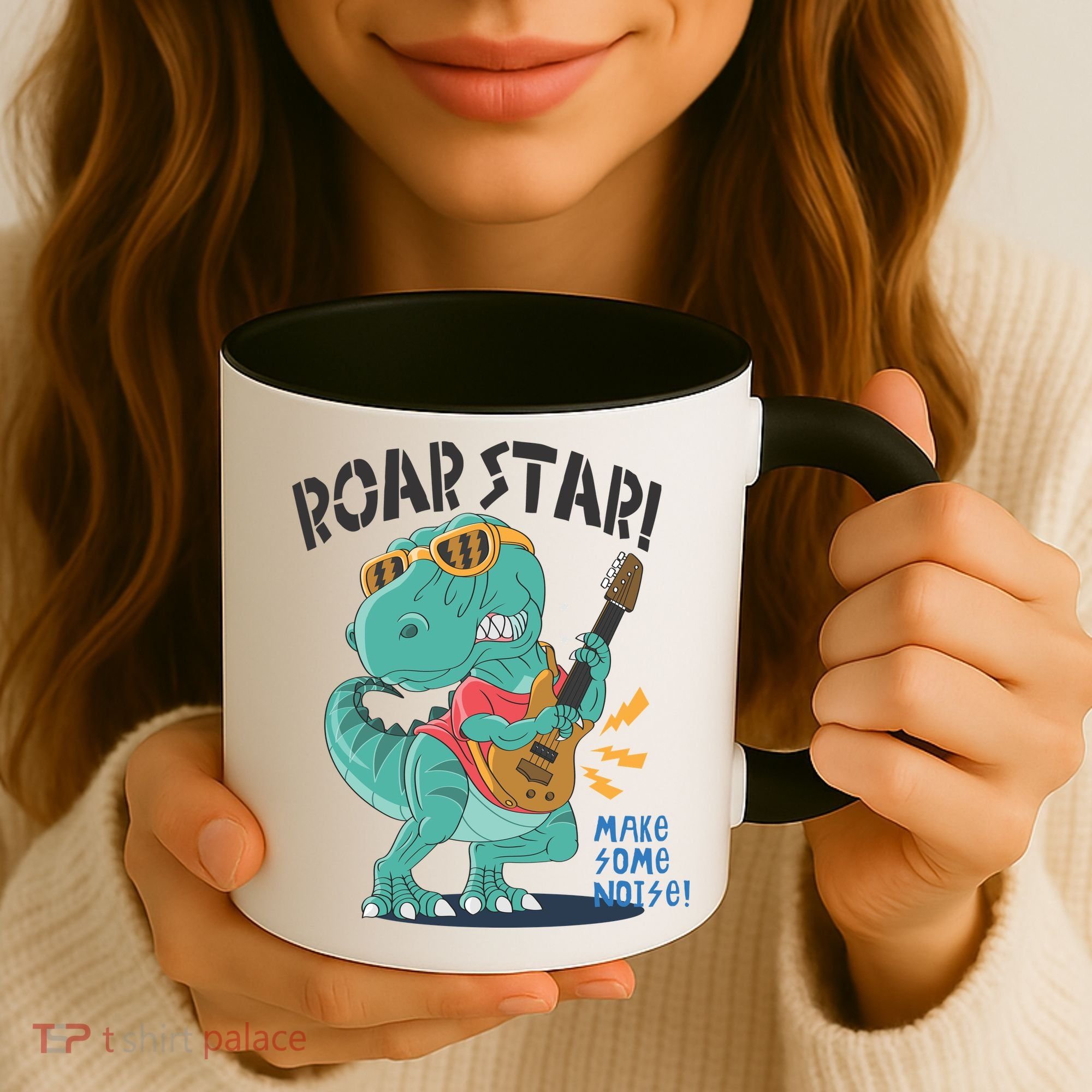 Roar Star Make Some Noise Cute Coffee Mug