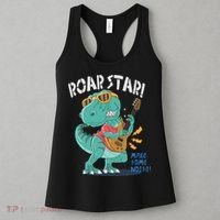 Roar Star Make Some Noise Cute Women's Tank Top thumb 3