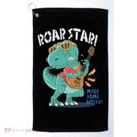 Roar Star Make Some Noise Cute Golf Towel thumb 0