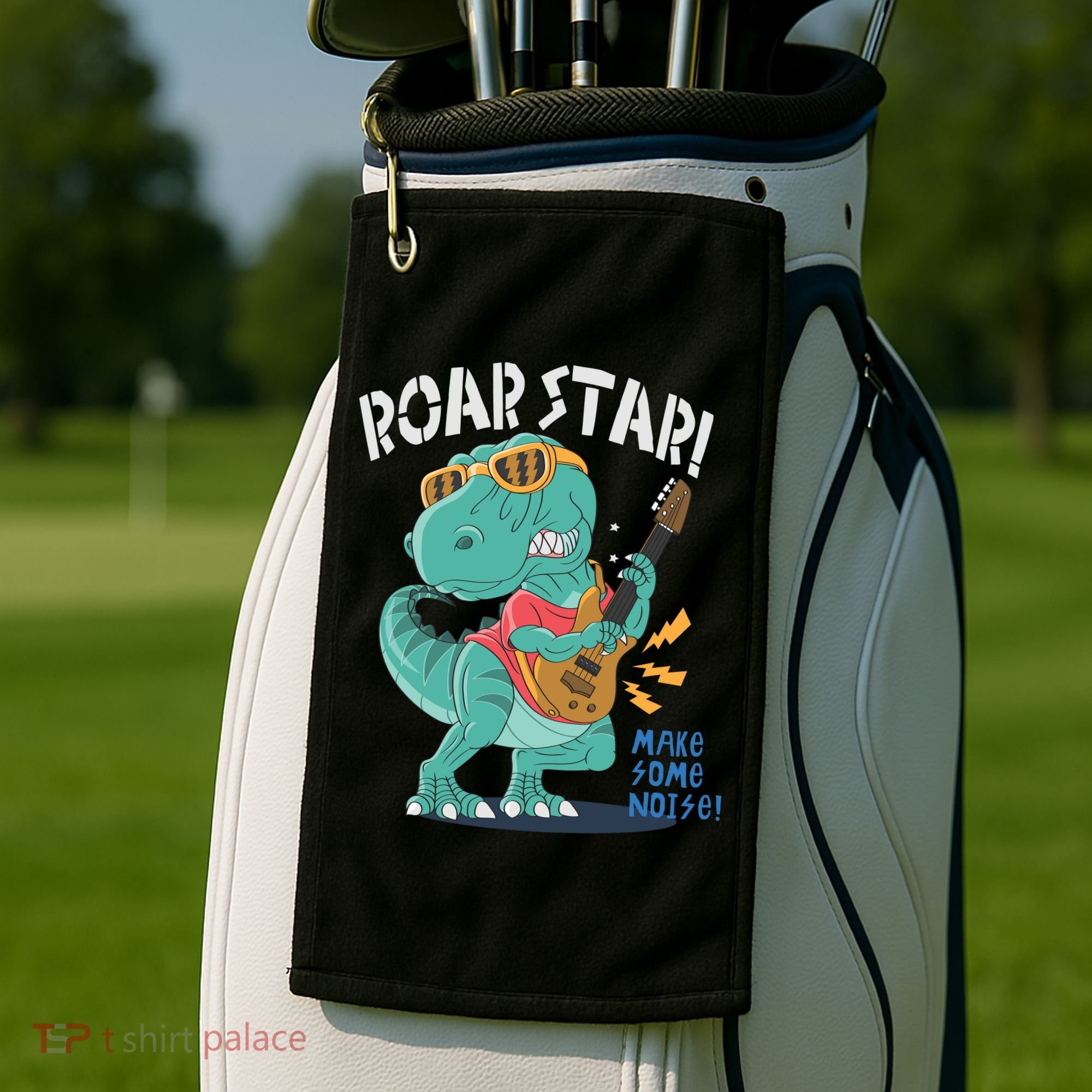 Roar Star Make Some Noise Cute Golf Towel