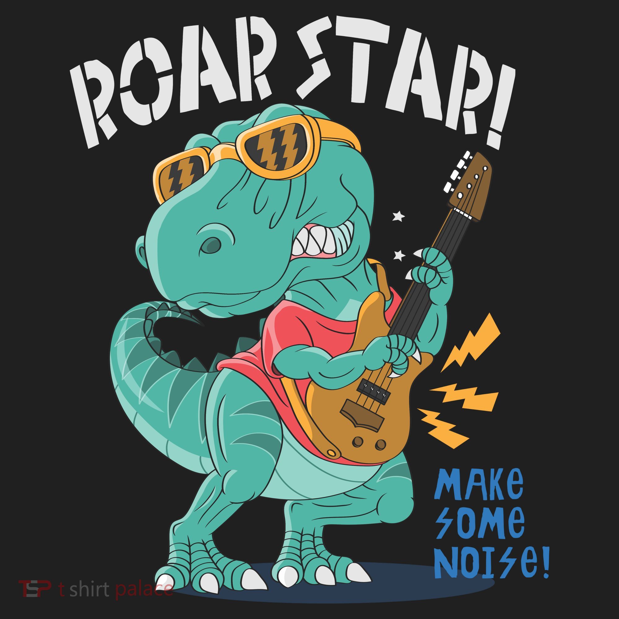 Roar Star Make Some Noise Cute Golf Towel