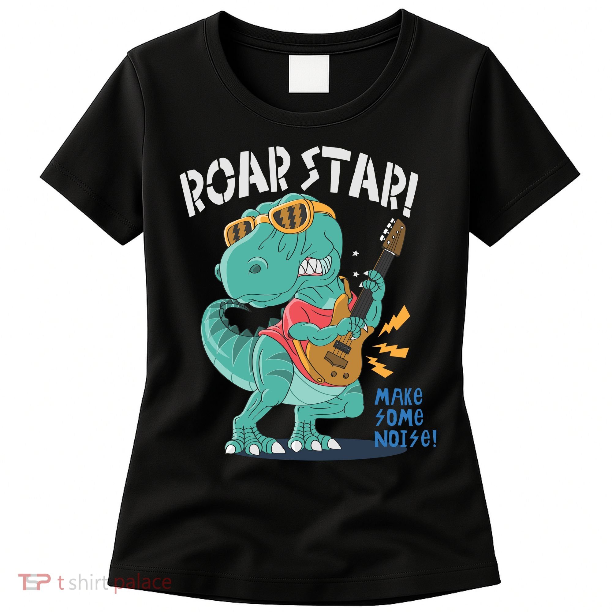 Roar Star Make Some Noise Cute Women's T-Shirt