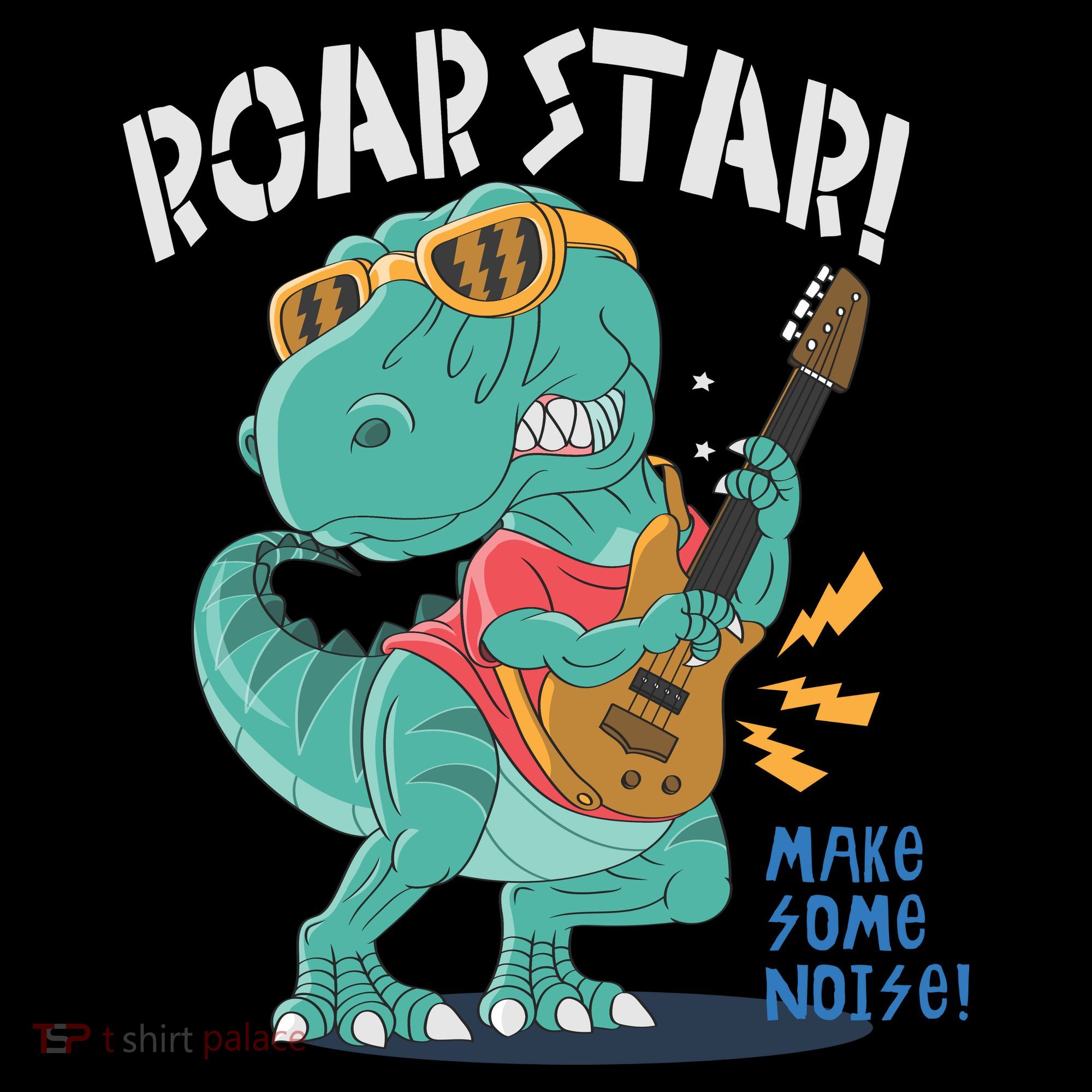 Roar Star Make Some Noise Cute Women's T-Shirt