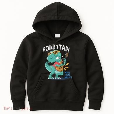 Roar Star Make Some Noise Cute Kids Hoodie