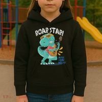 Roar Star Make Some Noise Cute Kids Hoodie thumb 3