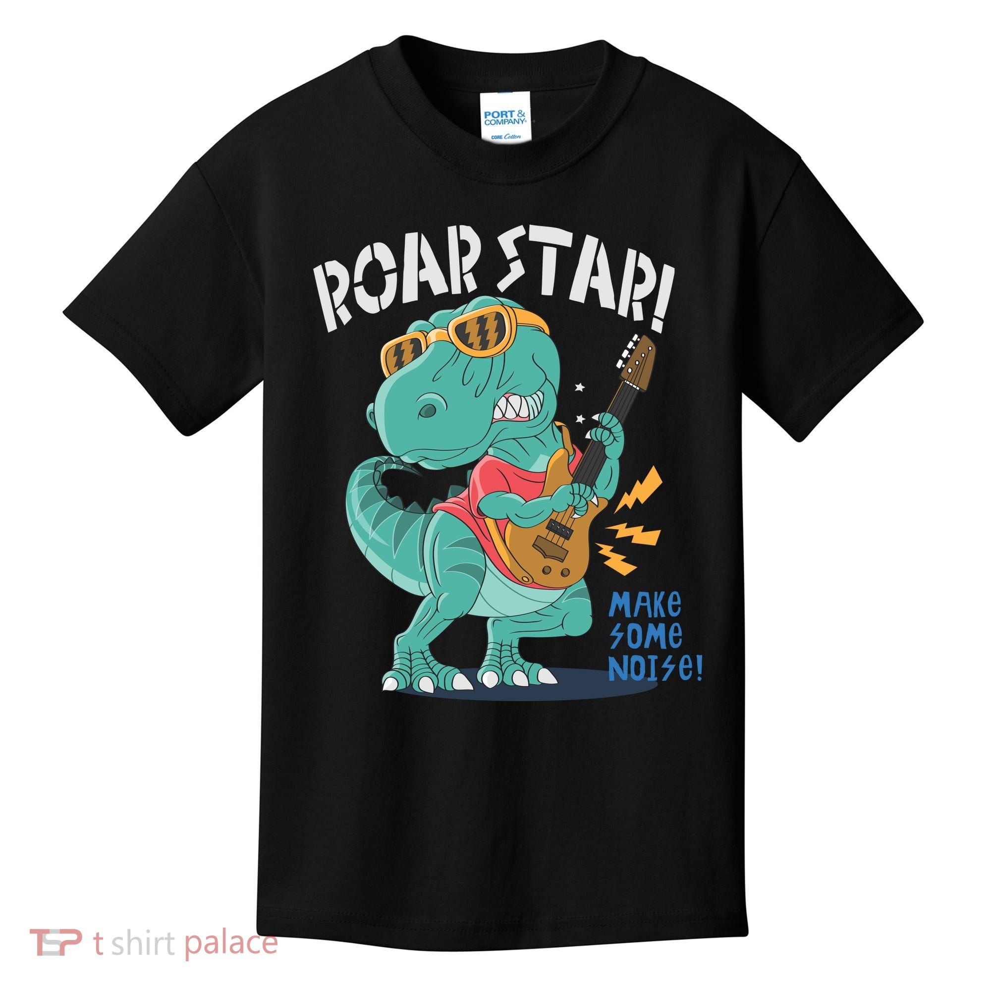 Roar Star Make Some Noise Cute Kids T-Shirt